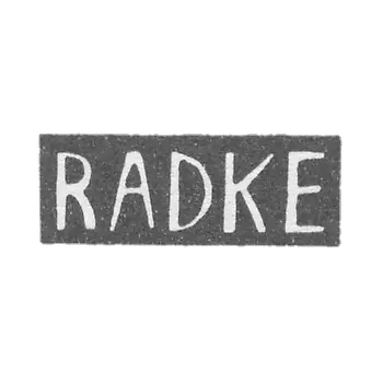 拉德克大师克莱莫 - 明斯克 - “RADKE” - 1892年