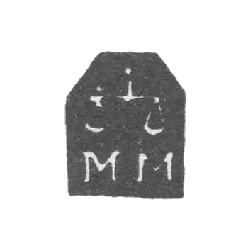莫斯科迷宫大师 - 米哈伊尔 - 首字母“M” - 1721-1722年