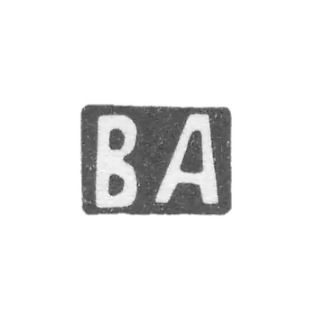 Klemo Master Akimov V. - Moscow - initials of "VA" - 2nd half of 19th century - 1908.