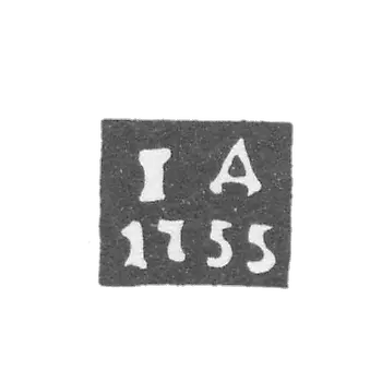 弗洛格达的迷宫大师 - 杜布罗文·伊万 - 1755-1766年“ID”的首字母。