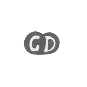 克莱莫大师Dehant Georg - 里加市 - GD的首字母。