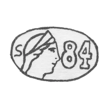Клеймо окружных пробирных управлений 1908-1926 гг. - Рижское пробирное упр.