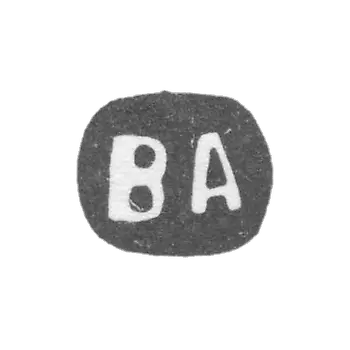 Claymo Master of Agafons Vasili Semenov - Moscow - initials of VA 1895-1917.