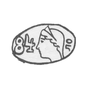 Клеймо окружных пробирных управлений 1899-1908 гг. - А.К. Выржиковский