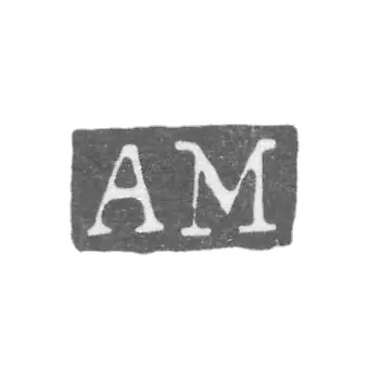 克莱莫大师马克尔·亚当·安德烈亚斯 - 列宁格勒 - “AM”的首字母