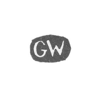 克雷莫大师 韦克曼·古斯塔夫 - 列宁格勒 - “GW”的首字母