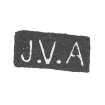 克莱莫大师阿内·约翰·维克多 - 列宁格勒 - 首字母“J.V.A”