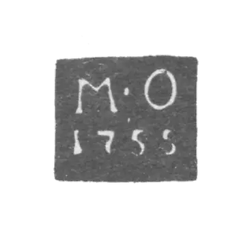 Great Ustuga的Claymo探测大师 -  Mihail Gavrilov决赛-M -O首字母缩写-1755-1775。