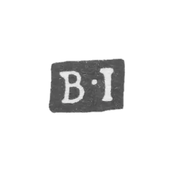 伊科尼科夫大师瓦西里·彼得罗夫 - 莫斯科 - “B-I” - 1762-1800年.