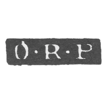 克莱莫大师佩特柳斯·奥托·雷纳霍德 - 列宁格勒 - 首字母“O-R-P”