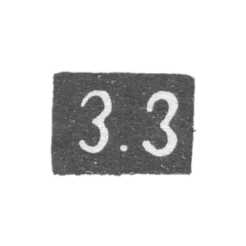 1871-1880 年,莫斯科未知大师的克莱莫 - 首字母“Z.Z”.