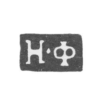 Kleimo Master Feophilov N. N. Moscow - initials N-F