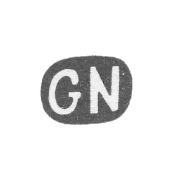 格莱莫大师纽克拉宁加布里埃尔·扎哈罗维奇 - 列宁格勒 - 1898-1908年“GN”的首字母.