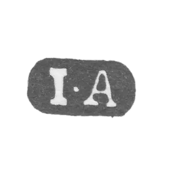 Клеймо мастера Аувин Иона - Ленинград - инициалы "I-A"