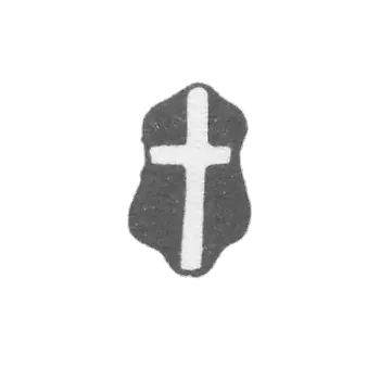 The urban stamp of Tallinn from 1588-1626 "Cross".