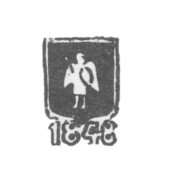 Kiev town hall 1848-1865 "Archangel Michael with sword and shield."