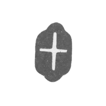City stigma Tallinn 1723-1734."Cross"