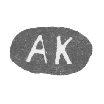 Claymo Master Kurki Andreas - Leningrad - AK initials