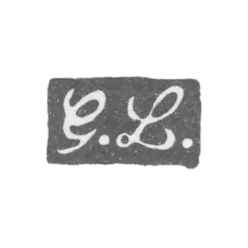 林德格伦古斯塔夫大师的标记 - 列宁格勒 - 姓名首字母为"G.L."