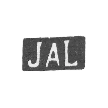 Claymo of unknown master Leningrad - initials of JAL - 1868-1881.