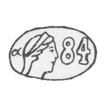 Клеймо окружных пробирных управлений 1908-1926 гг. - Петербург