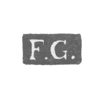 1834-1858 列宁格勒未知大师的克莱莫 - “F.G.” - 1834-1858 年.