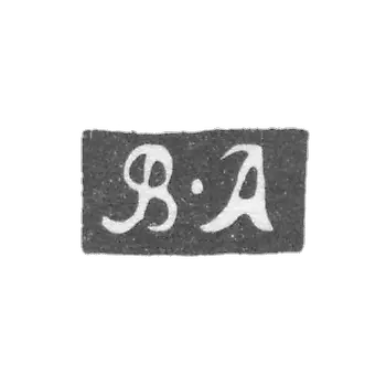Klemo, unknown master of Moscow, initials of V-A, 1791-1797.
