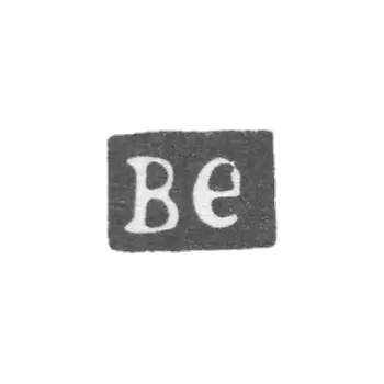 Claymo of an unknown master of Moscow - initials of VE - 1846.