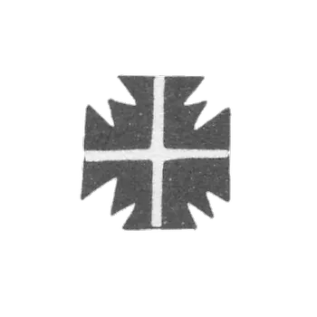 City stigma Tallinn 1758-1780."Cross"