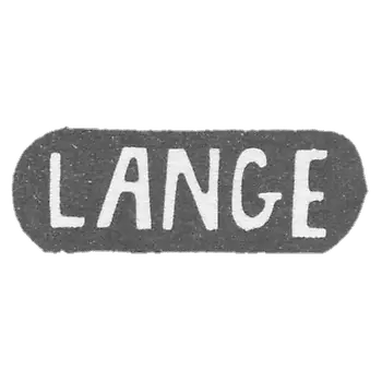 郎格大师的印记 - 塔林 - 缩写为"LANGE" - 1936 年。