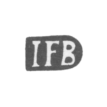 大师布兰特·约翰·弗里德里希（Riga）的污名 - 里加 - 缩写“ IFB”