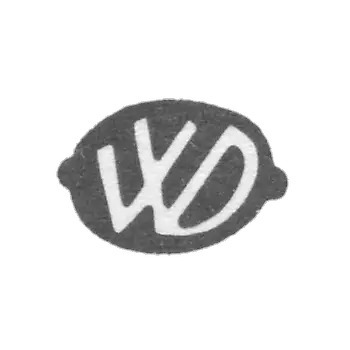 德雷尔·沃尔特·马丁的大师之印- 哈普萨尔- 缩写为“WD”- 1701年至1739年。