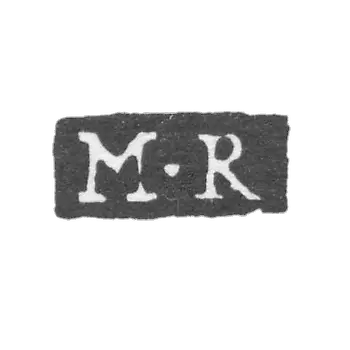 Claymo Master Reichelyn Mathias - Leningrad - initials "M-R"