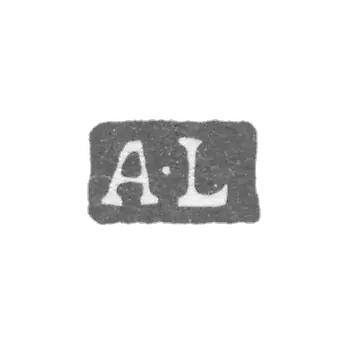 Claymo of unknown master Leningrad - initials A-L - 1817-1825.