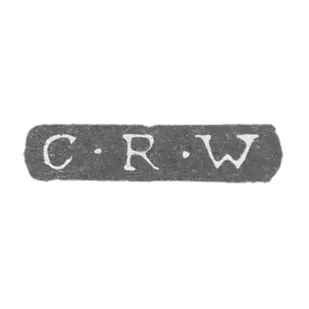 Claymo Master Whitting Carl Reingold - Leningrad - initials of C-R-W