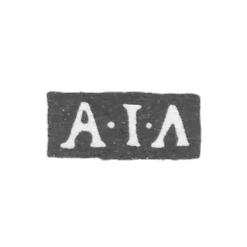 Claymo of an unknown master of Moscow - initials of A-I-L - 1802-1806.