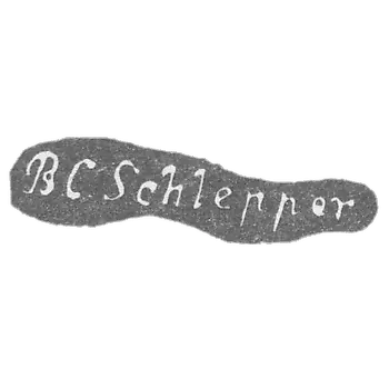 克莱莫大师 施莱普·贝托尔德斯 克里斯蒂安 - 列宁格勒 - 首字母“BC.Schlepper”
