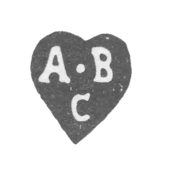 Claymo of an unknown master of Moscow - initials A-V C - 1766-1768.