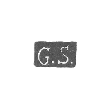 克莱莫大师西蒙松卡尔·古斯塔夫 - 列宁格勒 - 首字母“G.S.”