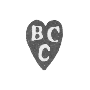 Kleimo, an unknown master of Moscow, initials of Air Force C, 1740th.