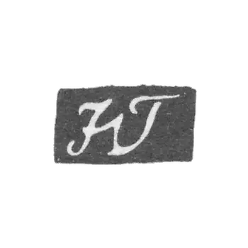 Claymo of an unknown master of Moscow - initials of the NT - 1835-1840.