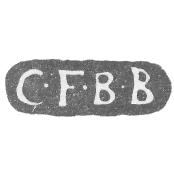 克莱莫大师布雷登贝格卡尔·弗雷德里克 - 列宁格勒 - “C-F-B-B”的首字母