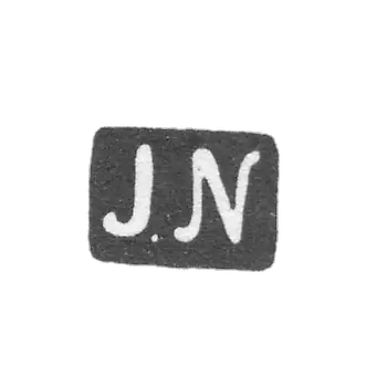 Claymo of an unknown master Leningrad - initials J.N. - 1898-1908.