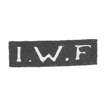 克雷莫大师费尔巴哈 约翰·温德尔 - 列宁格勒 - 首字母“I.W.F”