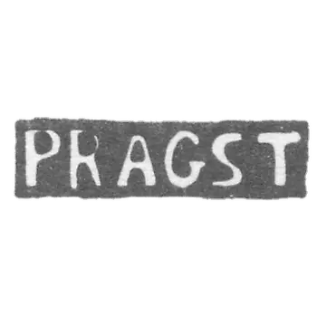 布拉格大师 约翰·克里斯蒂安 - 列宁格勒 - “PRAGST”的首字母