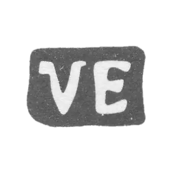 爱尔朗·威廉的印记-塔林-缩写“VE”- 1924-1940年