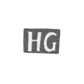 1919-1940 年 里基 未知大师 的 克莱莫 , HG 的 首字母.