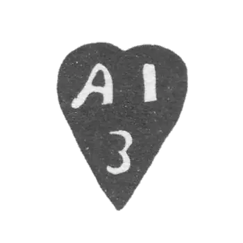 Claymo of an unknown master of Moscow, the initials of AI Z, 1779.