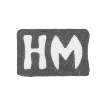 The stigma of the master Markovich Hirsch - Tallinn - initials "HM" - 1920-1940.