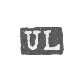 Claymo of an unknown master Leningrad - initials of the LUL - 1834.